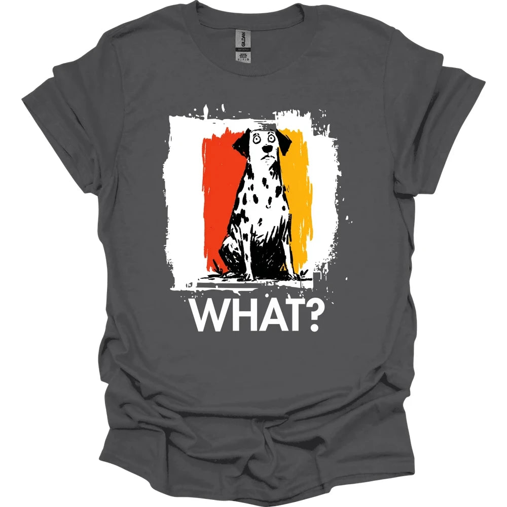 Dalmatian - What Dog T-Shirt - Charcoal