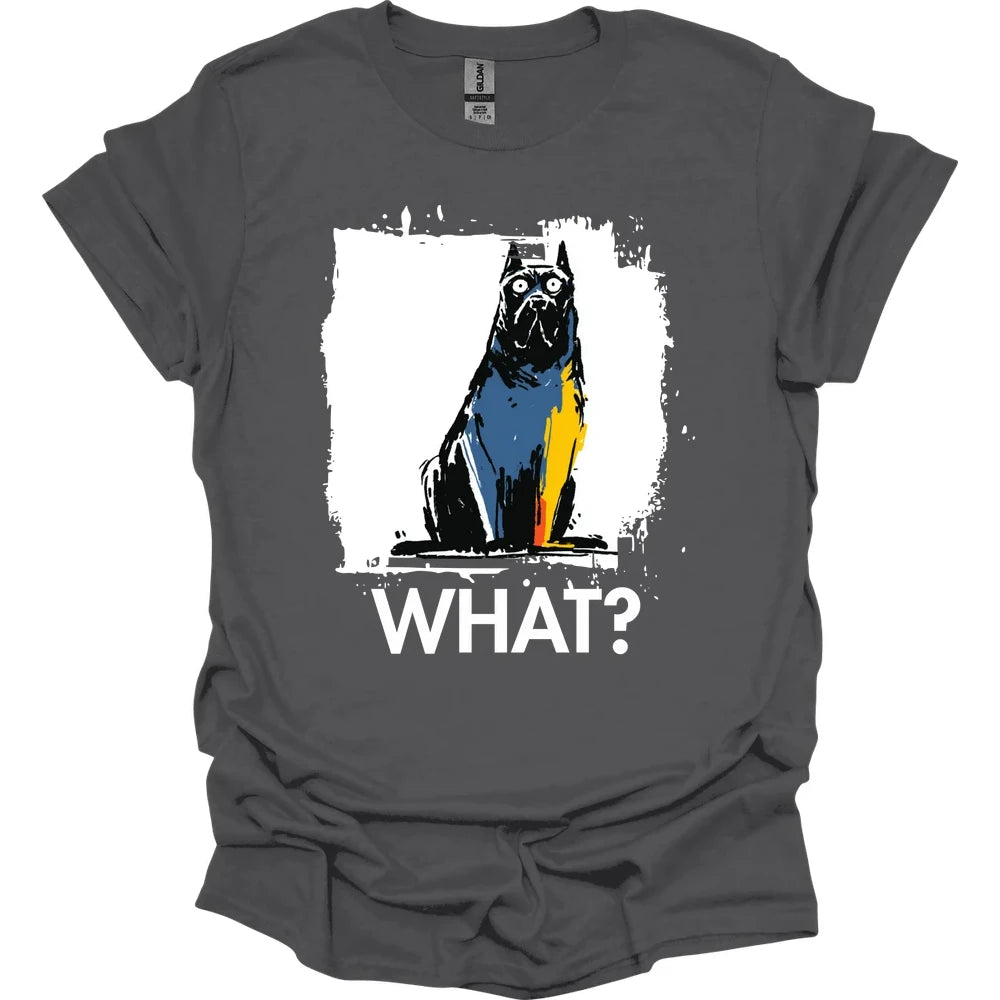 Cane Corso - What Dog T-Shirt - Charcoal