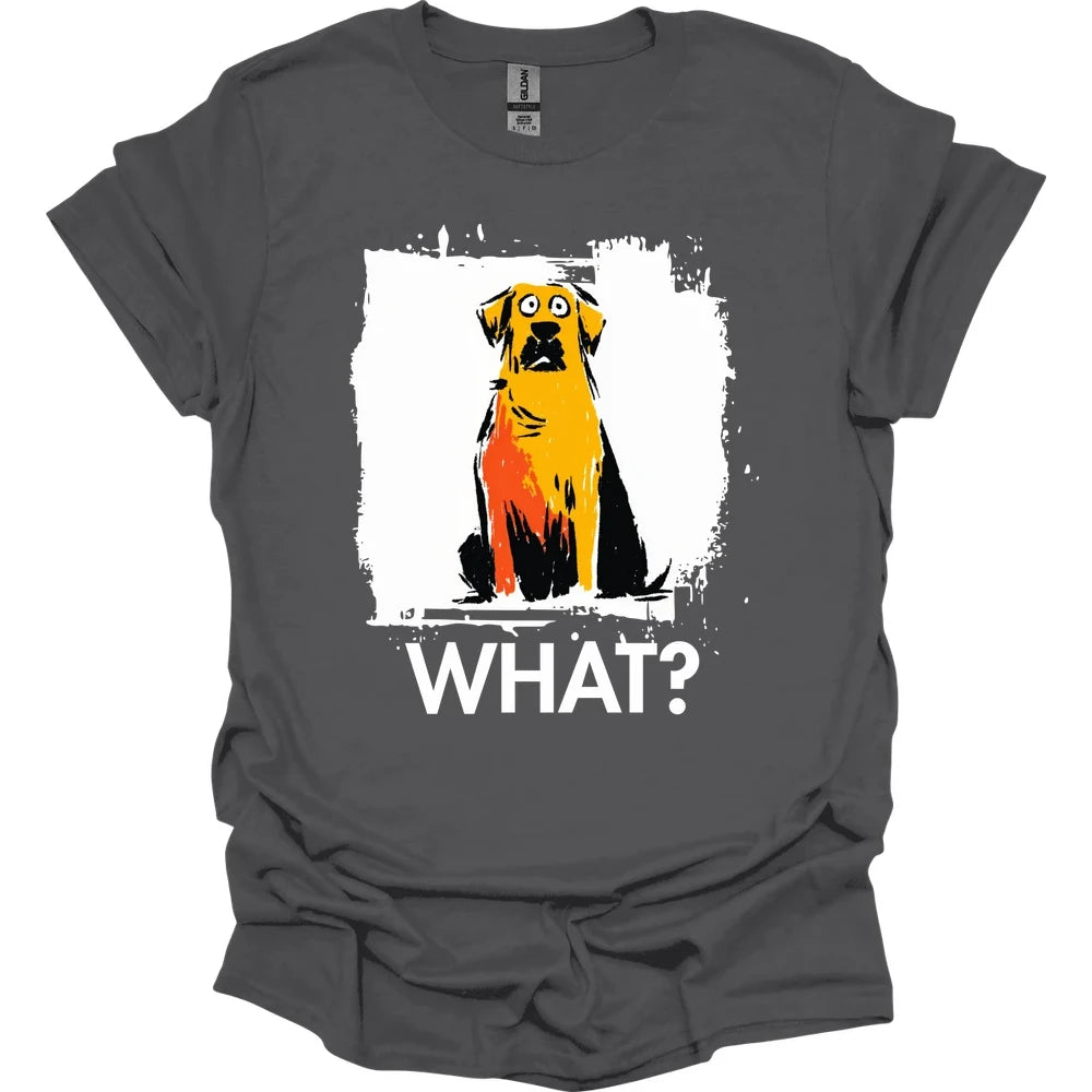 Labrador - What Dog T-Shirt - Charcoal