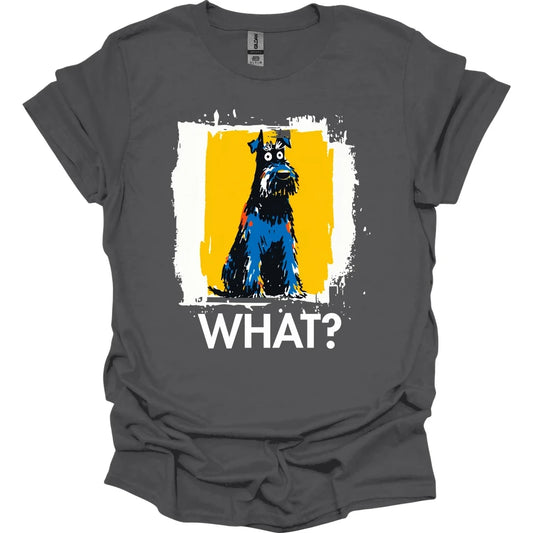 Kerry Blue Terrier - What Dog T-Shirt - Charcoal