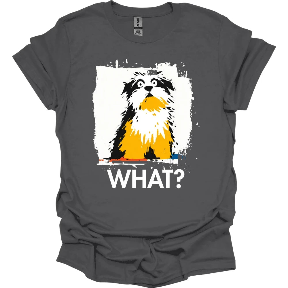 Havanese - What Dog T-Shirt - Charcoal