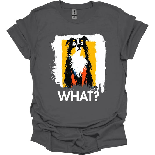 Miniature American Shepherd - What Dog T-Shirt - Charcoal