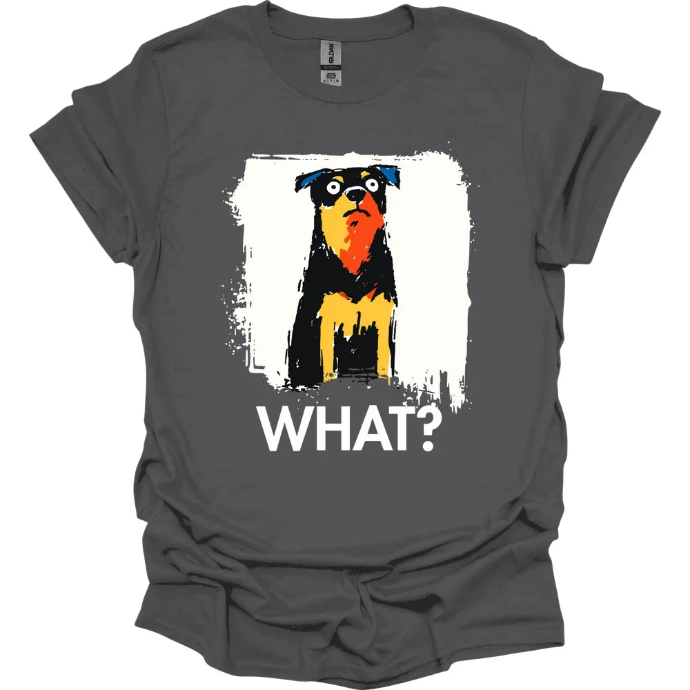 Rottweiler - What Dog T-Shirt - Charcoal