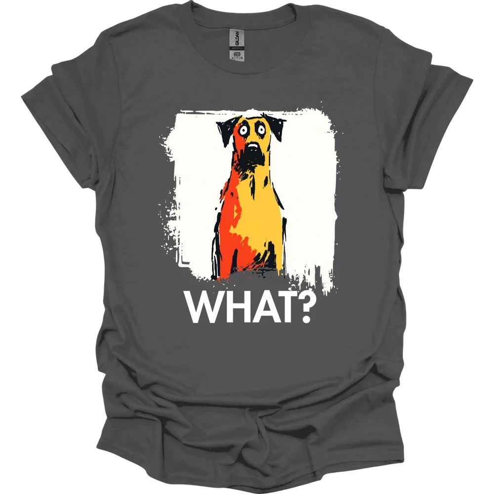 Rhodesian Ridgeback - What Dog T-Shirt - Charcoal