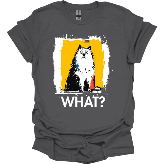 Samoyed - What Dog T-Shirt - Charcoal