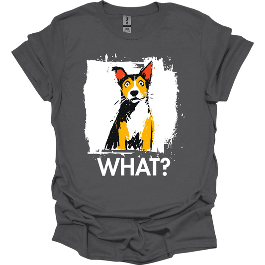 Basenji - What Dog T-Shirt - Charcoal