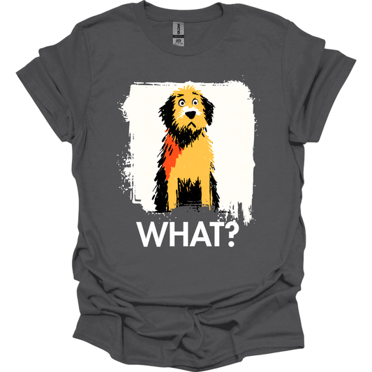 Labradoodle - What Dog T-Shirt - Charcoal
