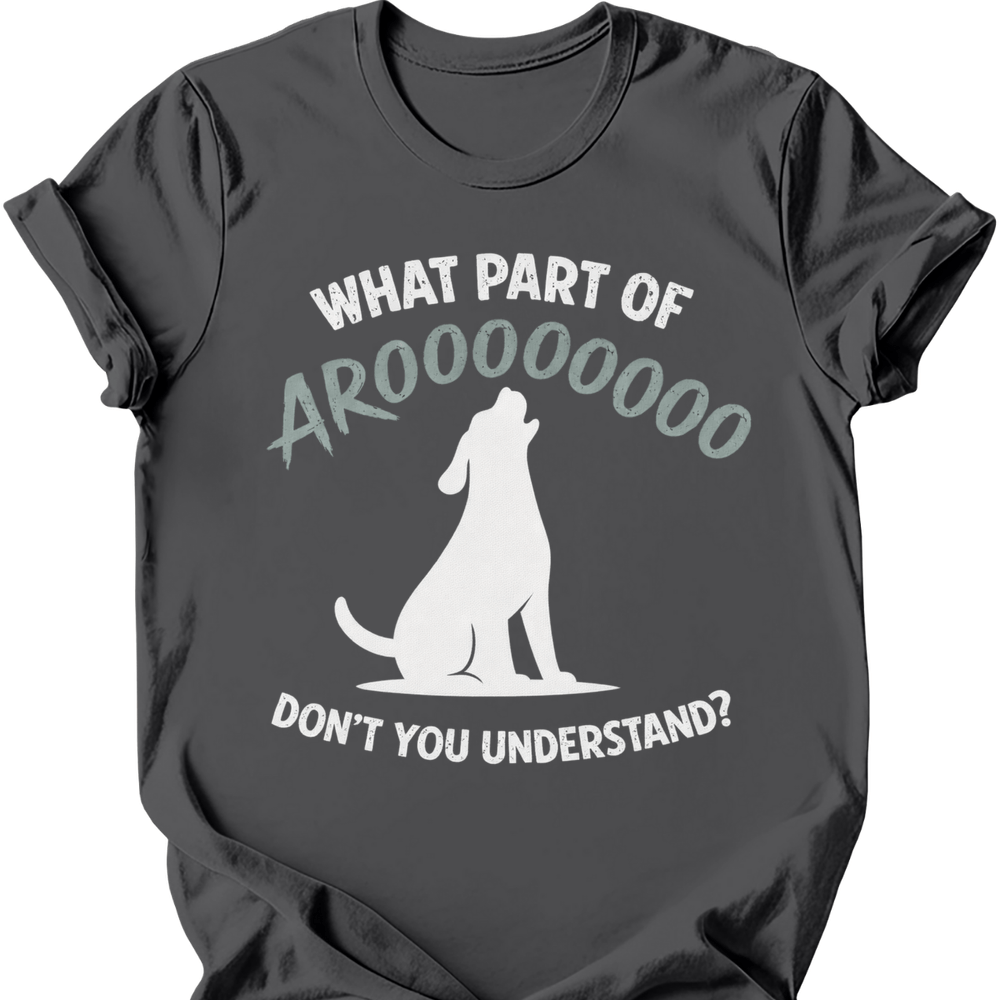 Arooo T-Shirt - Charcoal