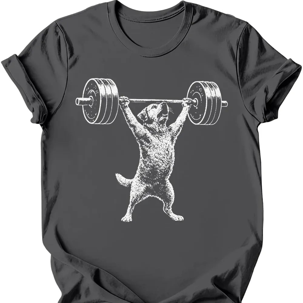 Strong Dog T-Shirt - Charcoal