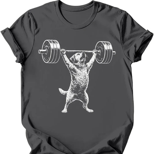 Strong Dog T-Shirt - Charcoal