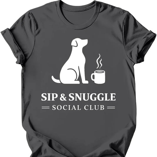 Social Club T-Shirt - Charcoal