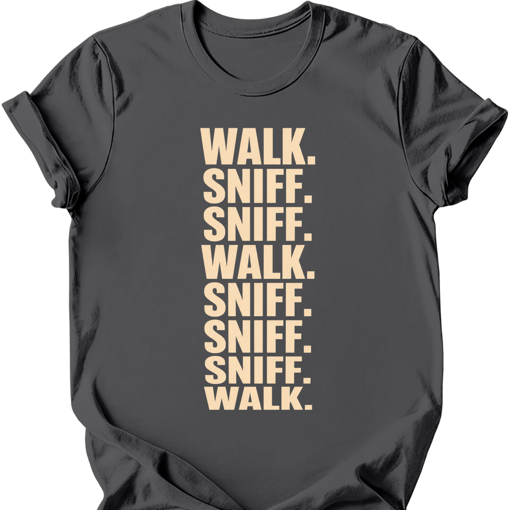 Walk Sniff T-Shirt - Charcoal