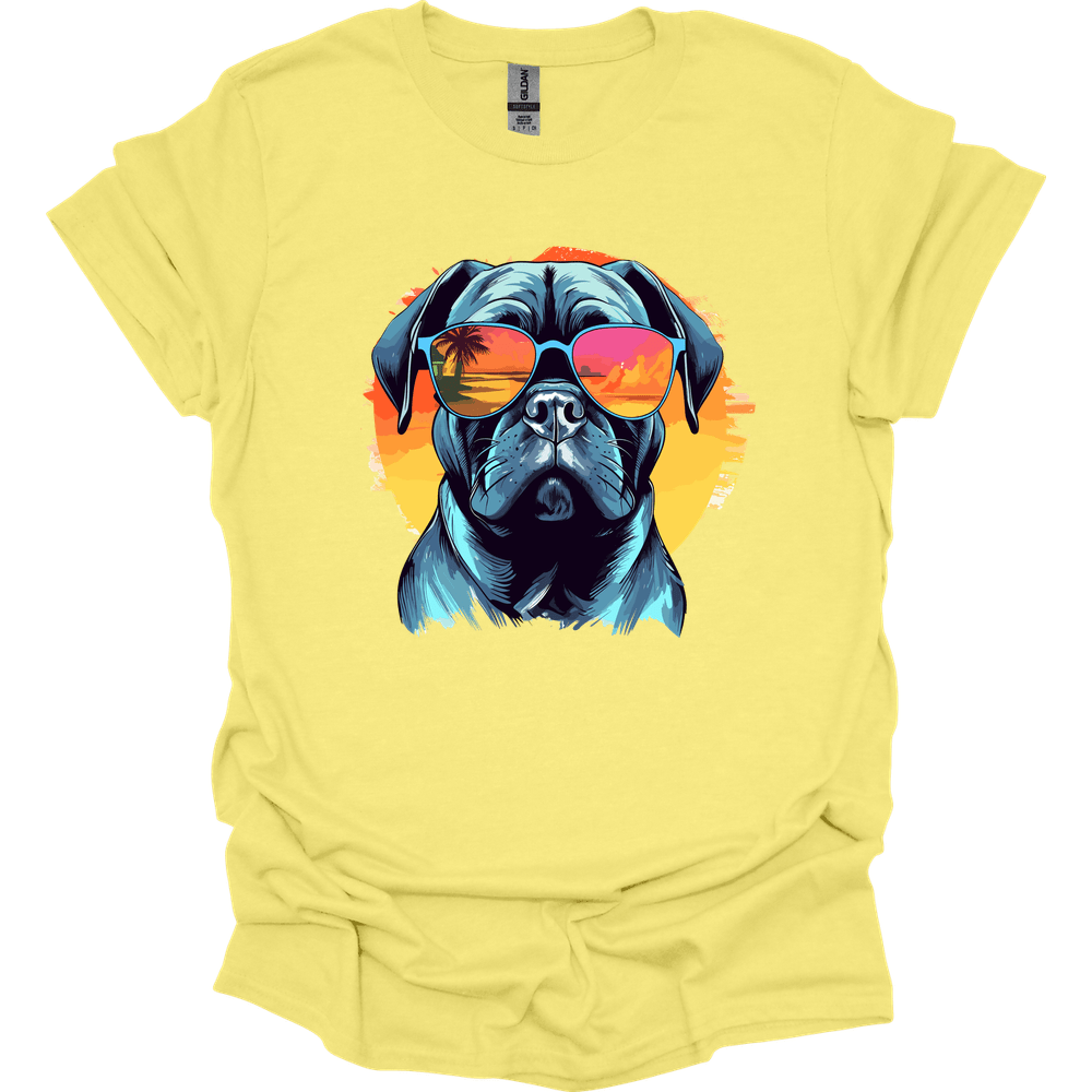 Bullmastiff - Top Dog T-Shirt - Cornsilk