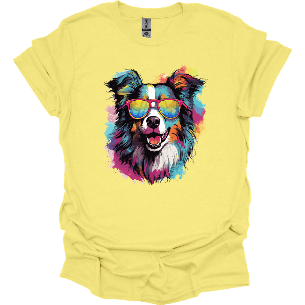 Collie - Top Dog T-Shirt - Cornsilk