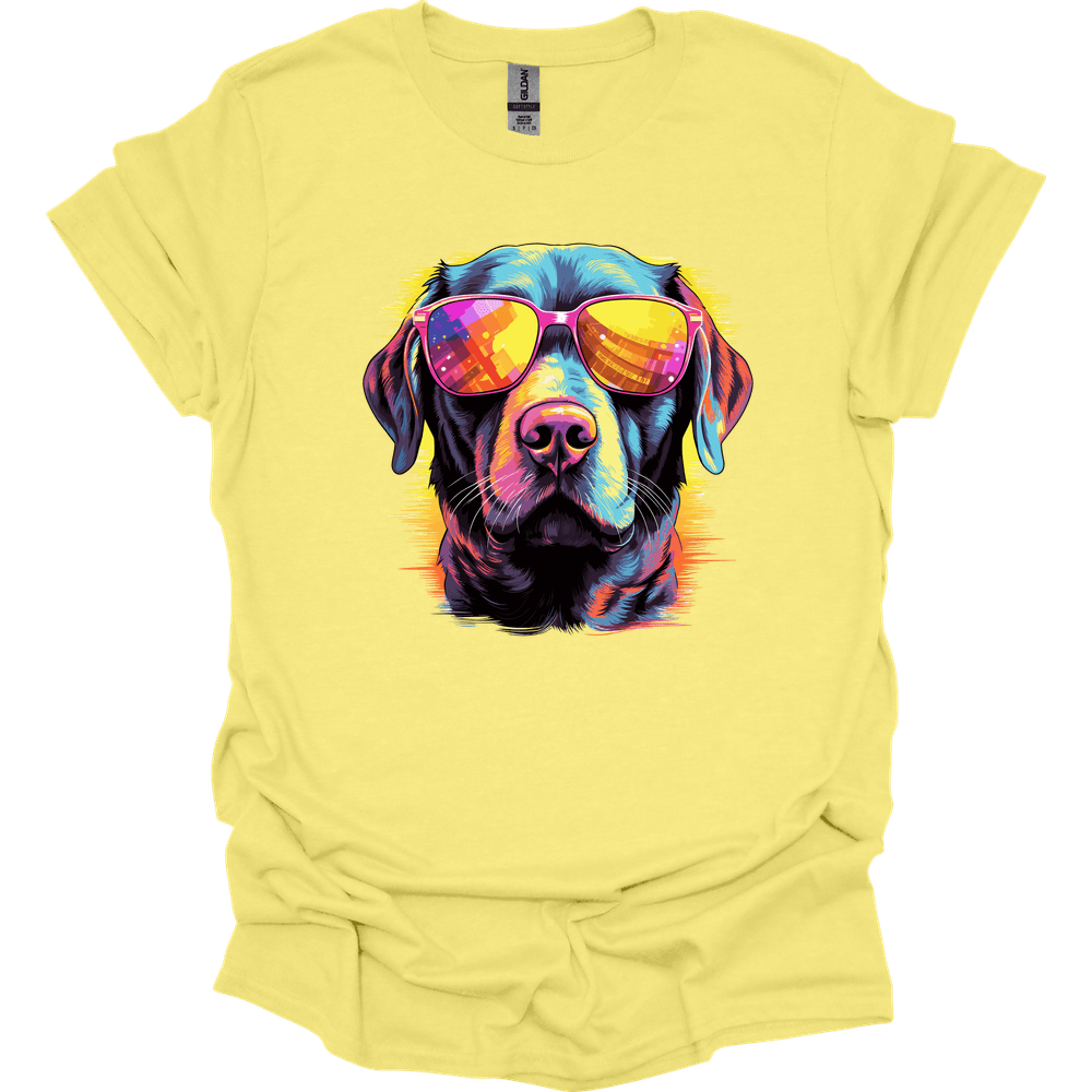 Labrador Retriever - Top Dog T-Shirt - Cornsilk