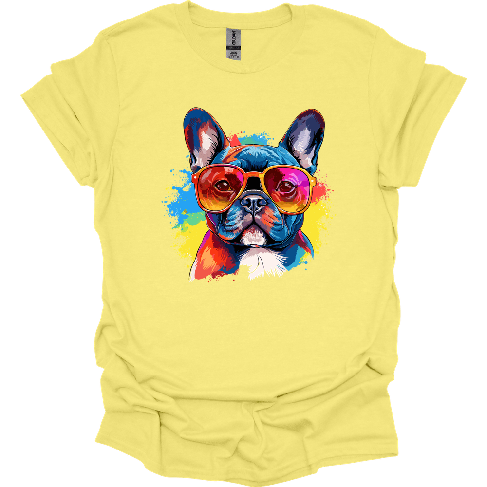 French Bulldog - Top Dog T-Shirt - Cornsilk