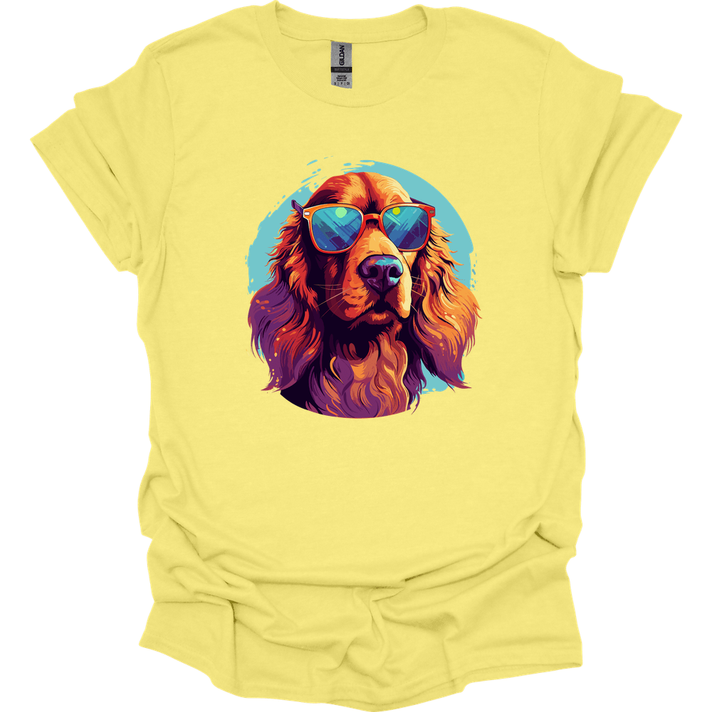 Irish Setter - Top Dog T-Shirt - Cornsilk
