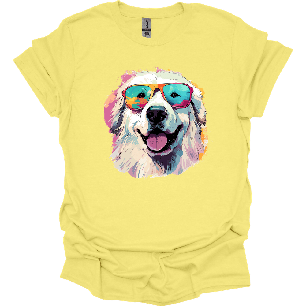 Great Pyrenees - Top Dog T-Shirt - Cornsilk