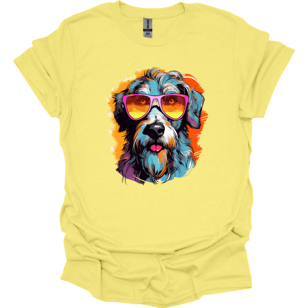 Irish Wolfhound - Top Dog T-Shirt - Cornsilk