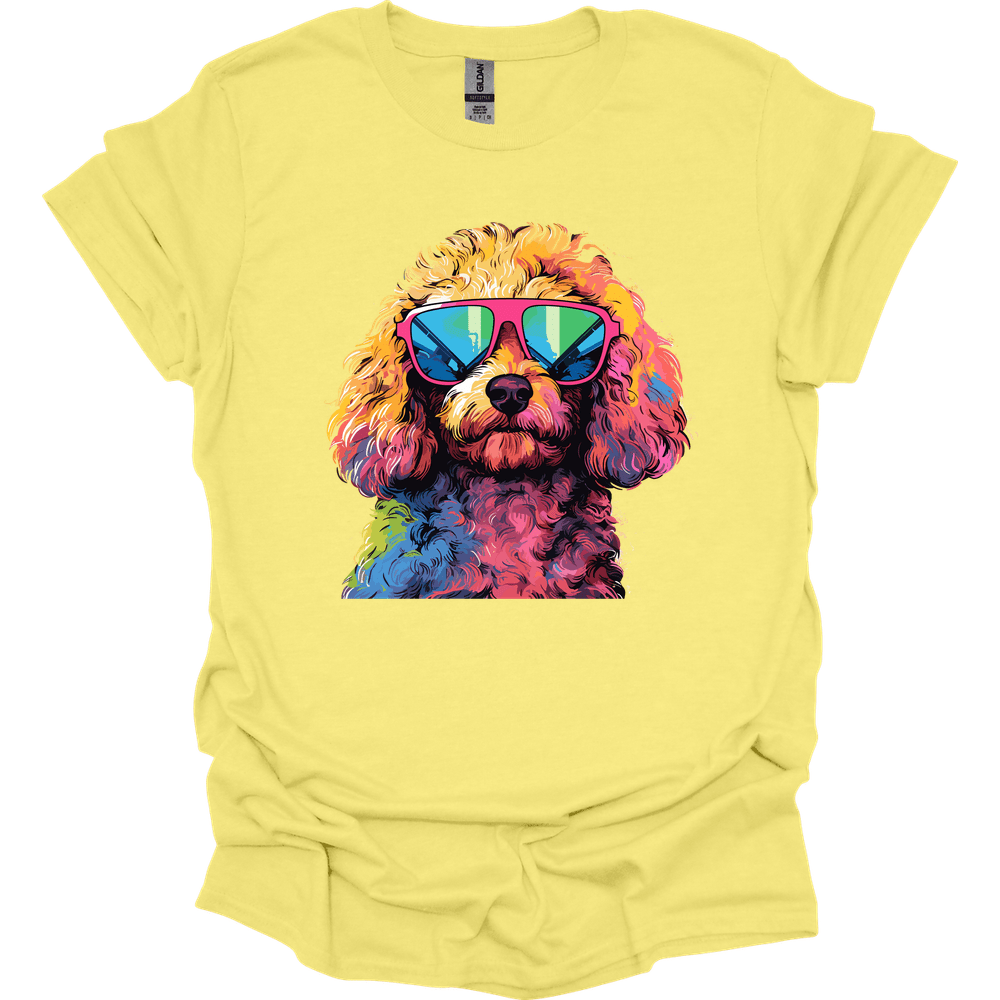 Poodle - Top Dog T-Shirt - Cornsilk