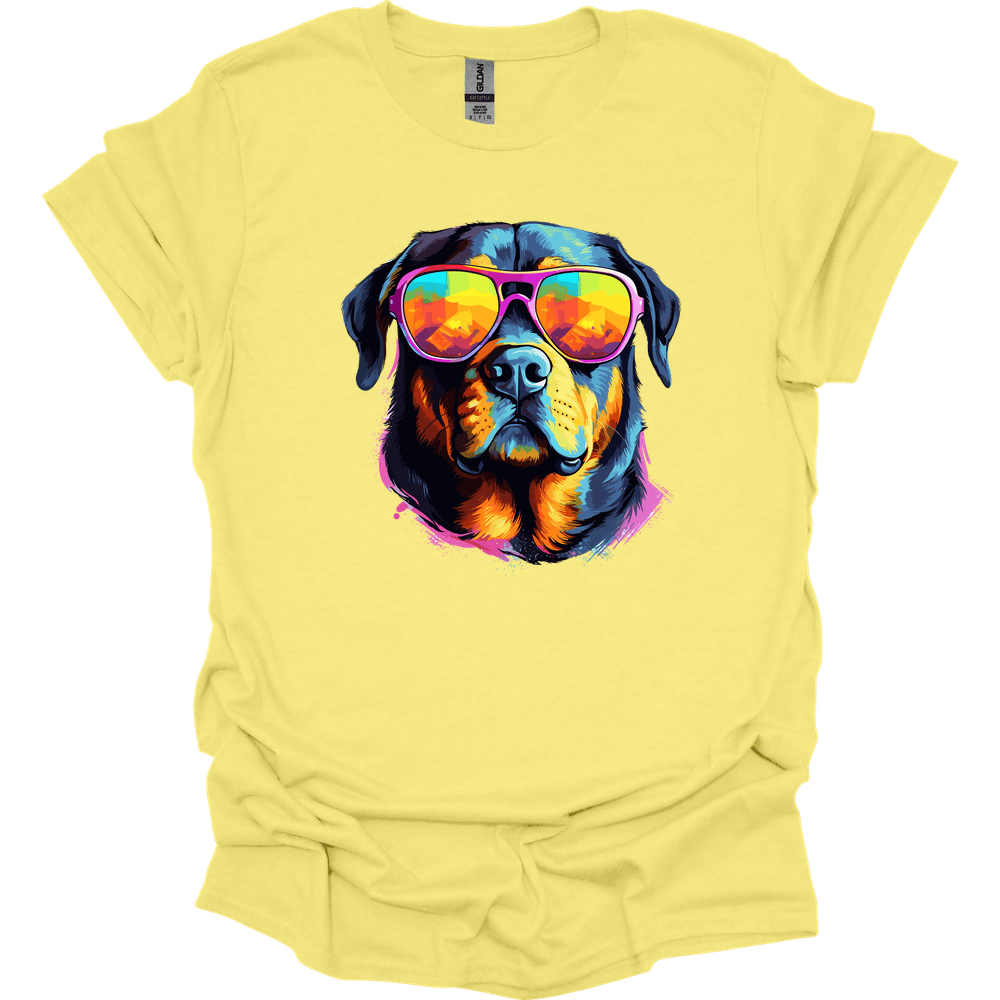 Rottweiler - Top Dog T-Shirt - Cornsilk
