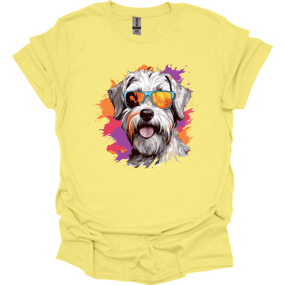 Sealyham Terrier - Top Dog T-Shirt - Cornsilk