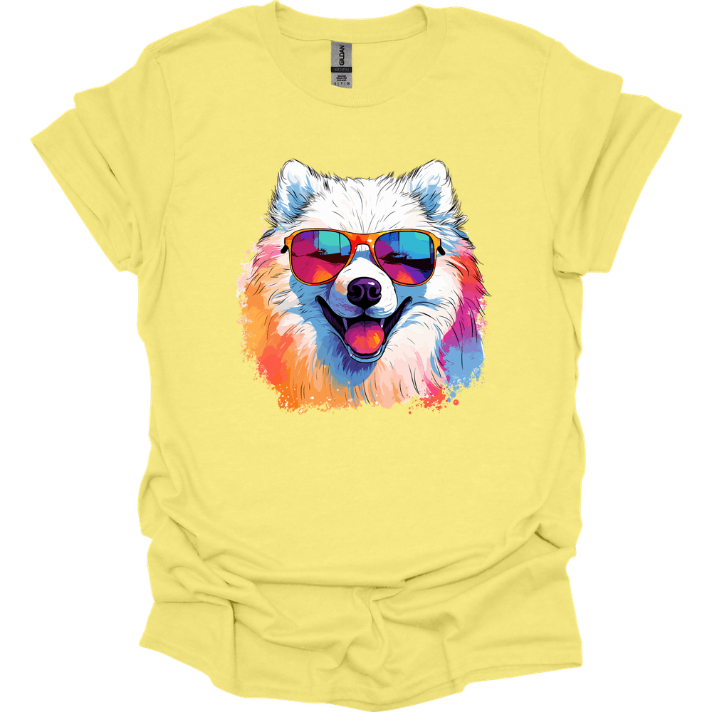 Samoyed - Top Dog T-Shirt - Cornsilk