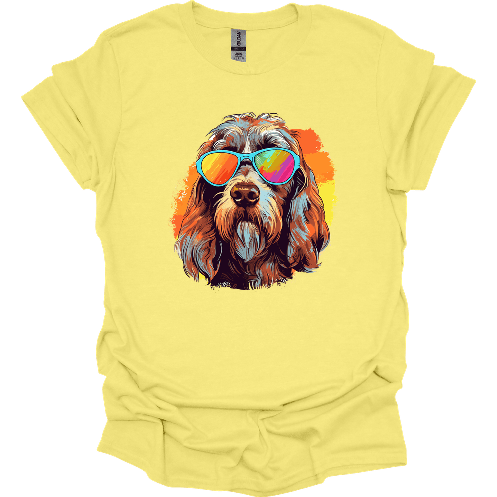 Spinone Italiano - Top Dog T-Shirt - Cornsilk