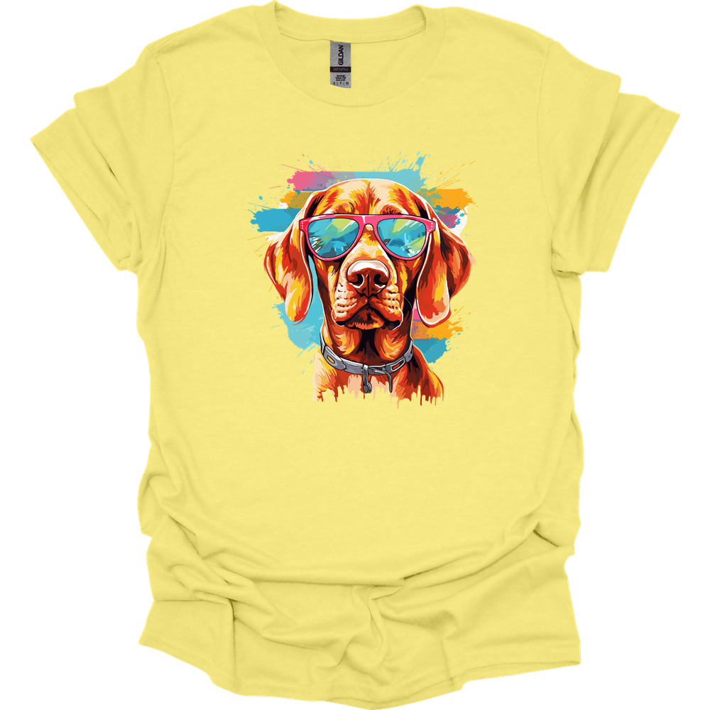 Vizsla - Top Dog T-Shirt - Cornsilk