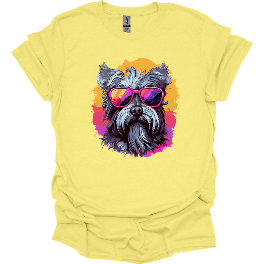 Skye Terrier - Top Dog T-Shirt - Cornsilk