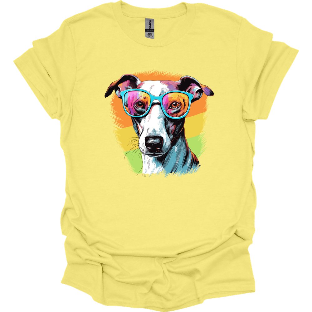 Whippet - Top Dog T-Shirt - Cornsilk