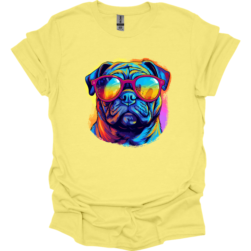 Pug - Top Dog T-Shirt - Cornsilk