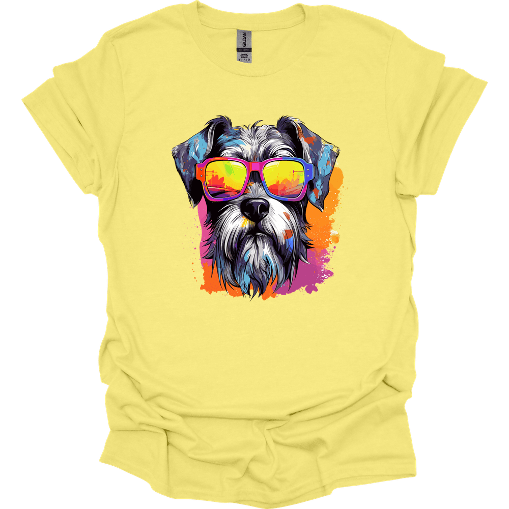 Standard Schnauzer - Top Dog T-Shirt - Cornsilk