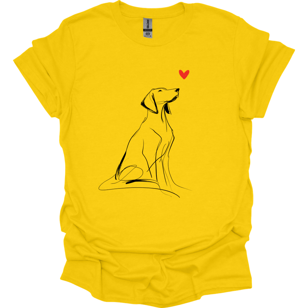 Vizsla - Sketch Dog T-Shirt - Daisy