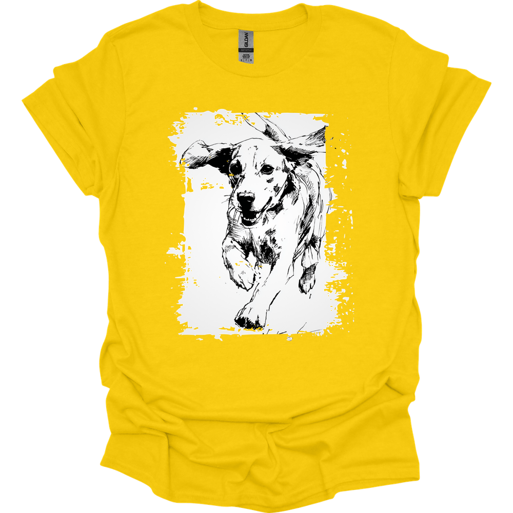 Beagle - Running Dog T-Shirt - Daisy