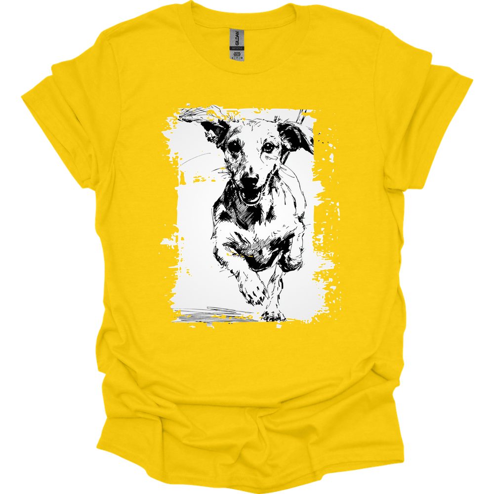 Dachshund - Running Dog T-Shirt - Daisy