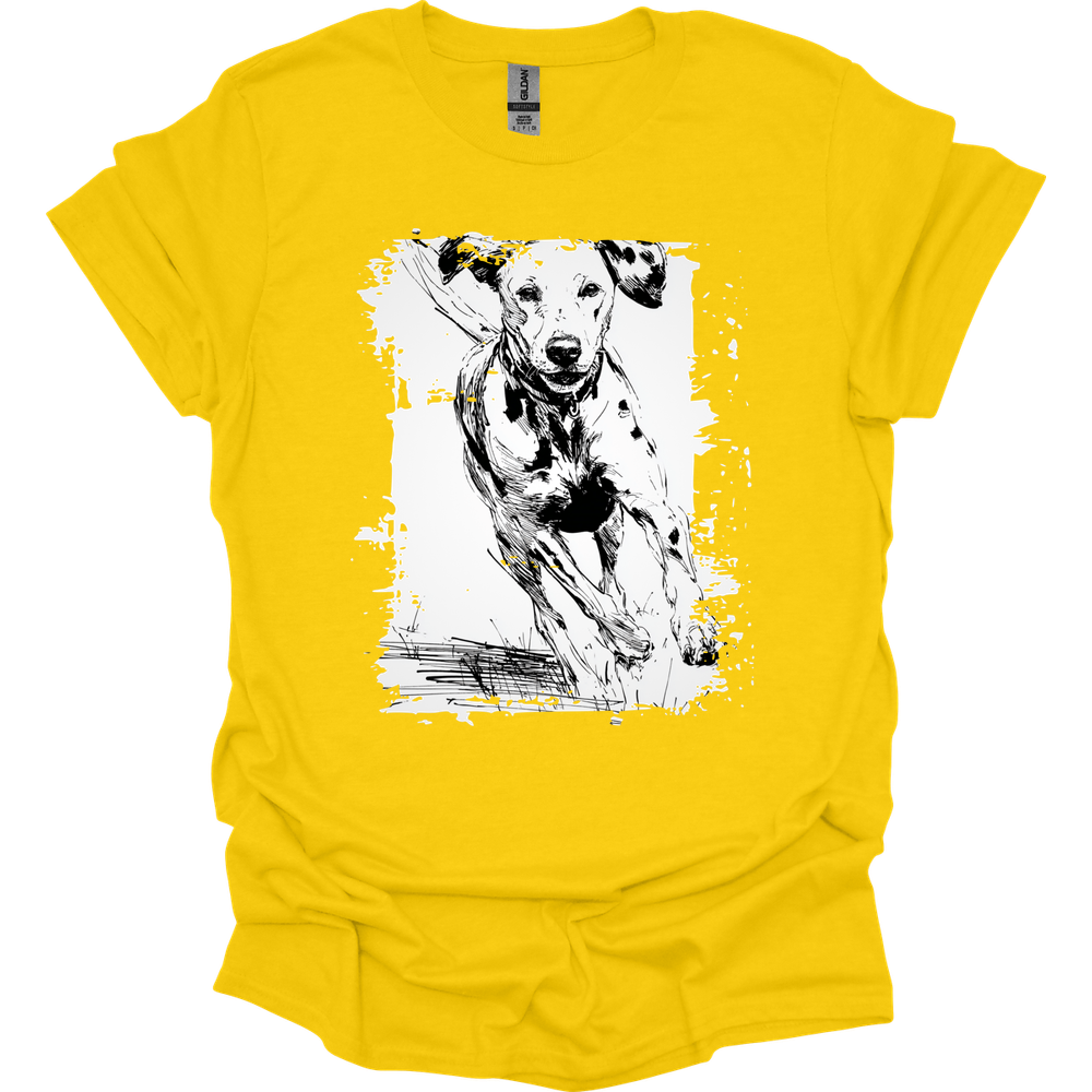 Dalmatian - Running Dog T-Shirt - Daisy