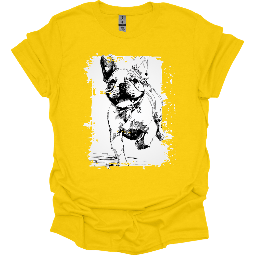 French Bulldog - Running Dog T-Shirt - Daisy