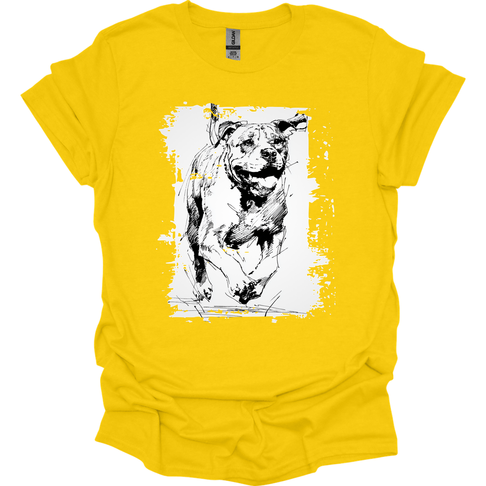 Mastiff - Running Dog T-Shirt - Daisy