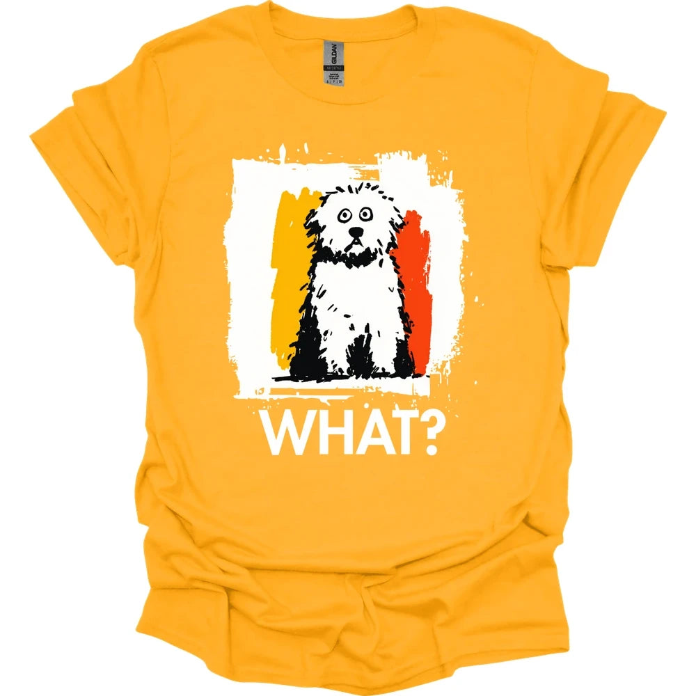 Bichon Frise - What Dog T-Shirt - Gold