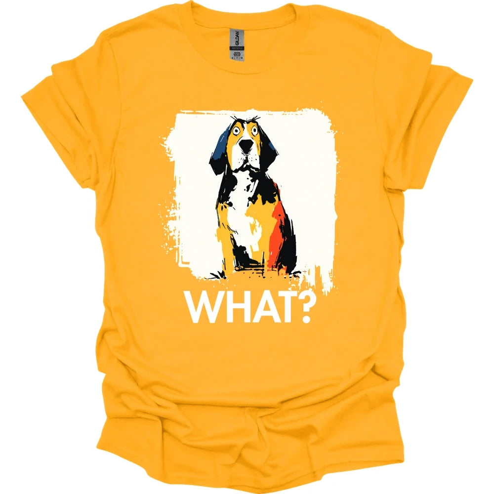Bracco Italiano - What Dog T-Shirt - Gold