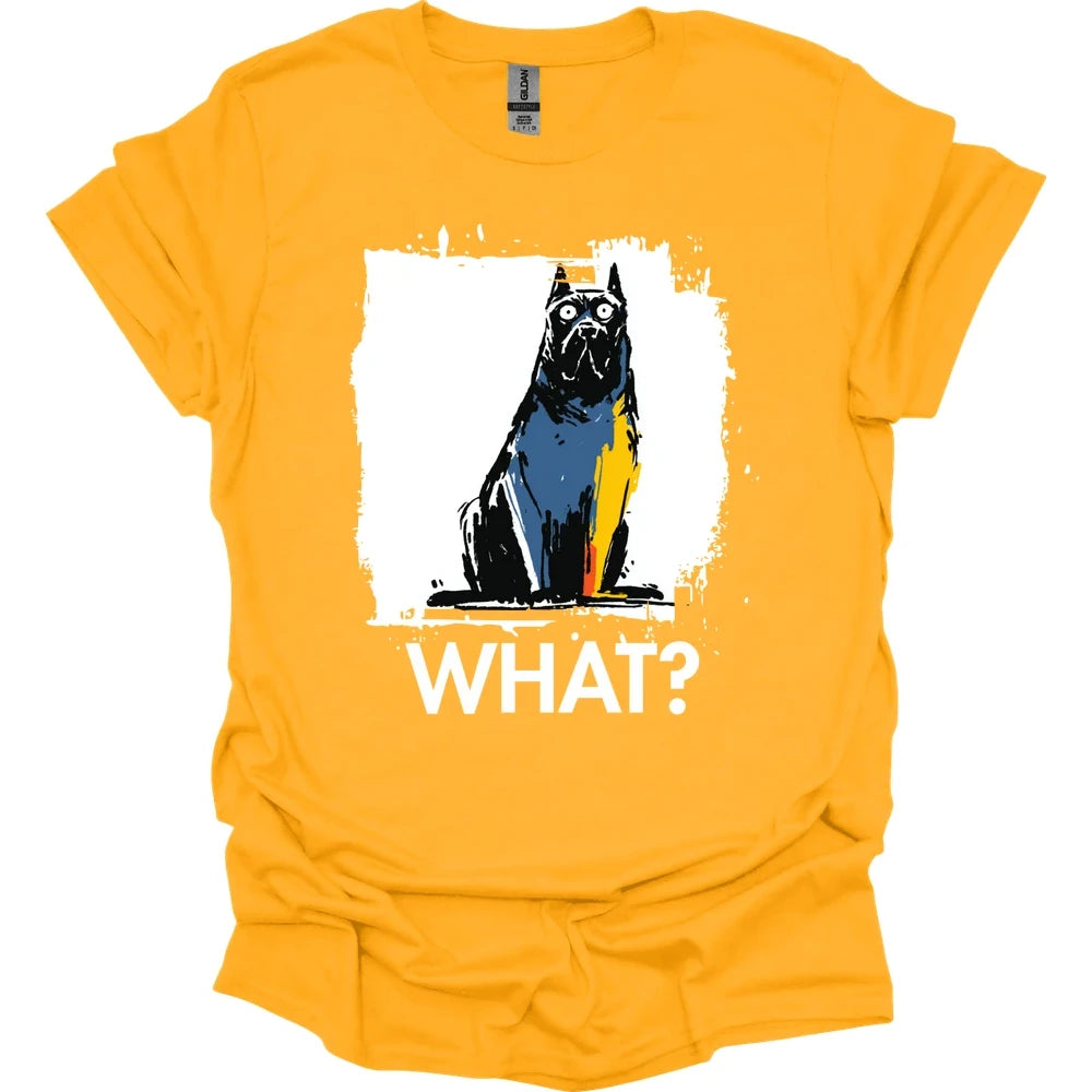 Cane Corso - What Dog T-Shirt - Gold