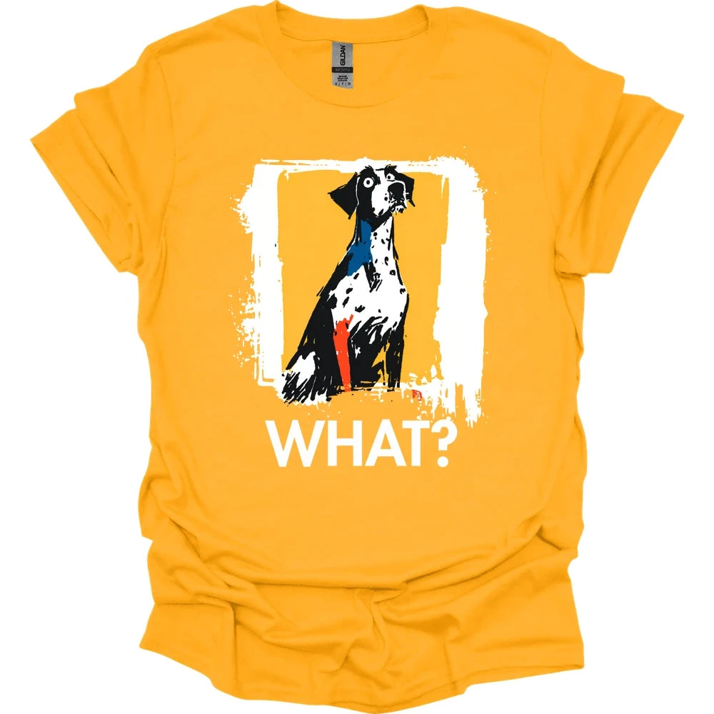 German Shorthaired Pointer - What Dog T-Shirt - Gold