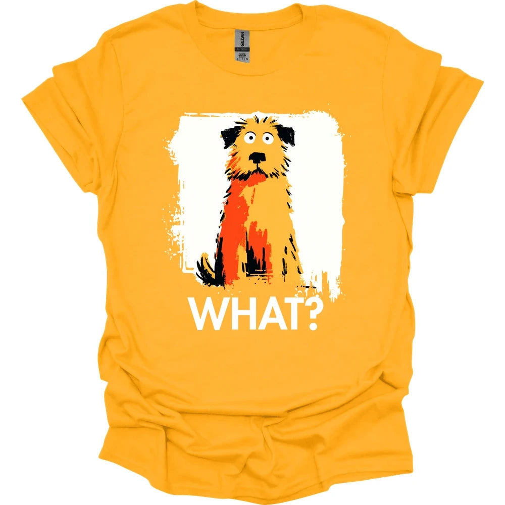 Golden Doodle - What Dog T-Shirt - Gold