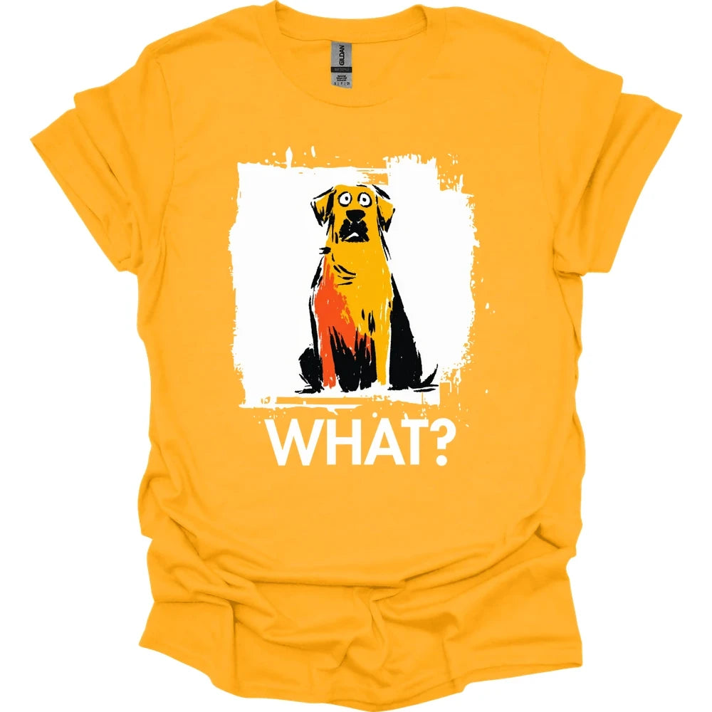 Labrador - What Dog T-Shirt - Gold