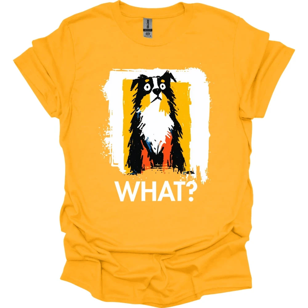 Miniature American Shepherd - What Dog T-Shirt - Gold