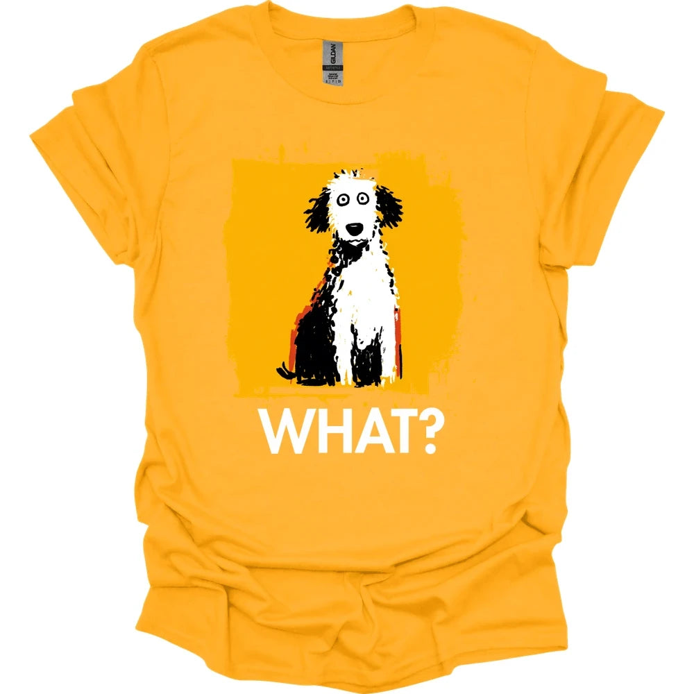 Poodle - What Dog T-Shirt - Gold
