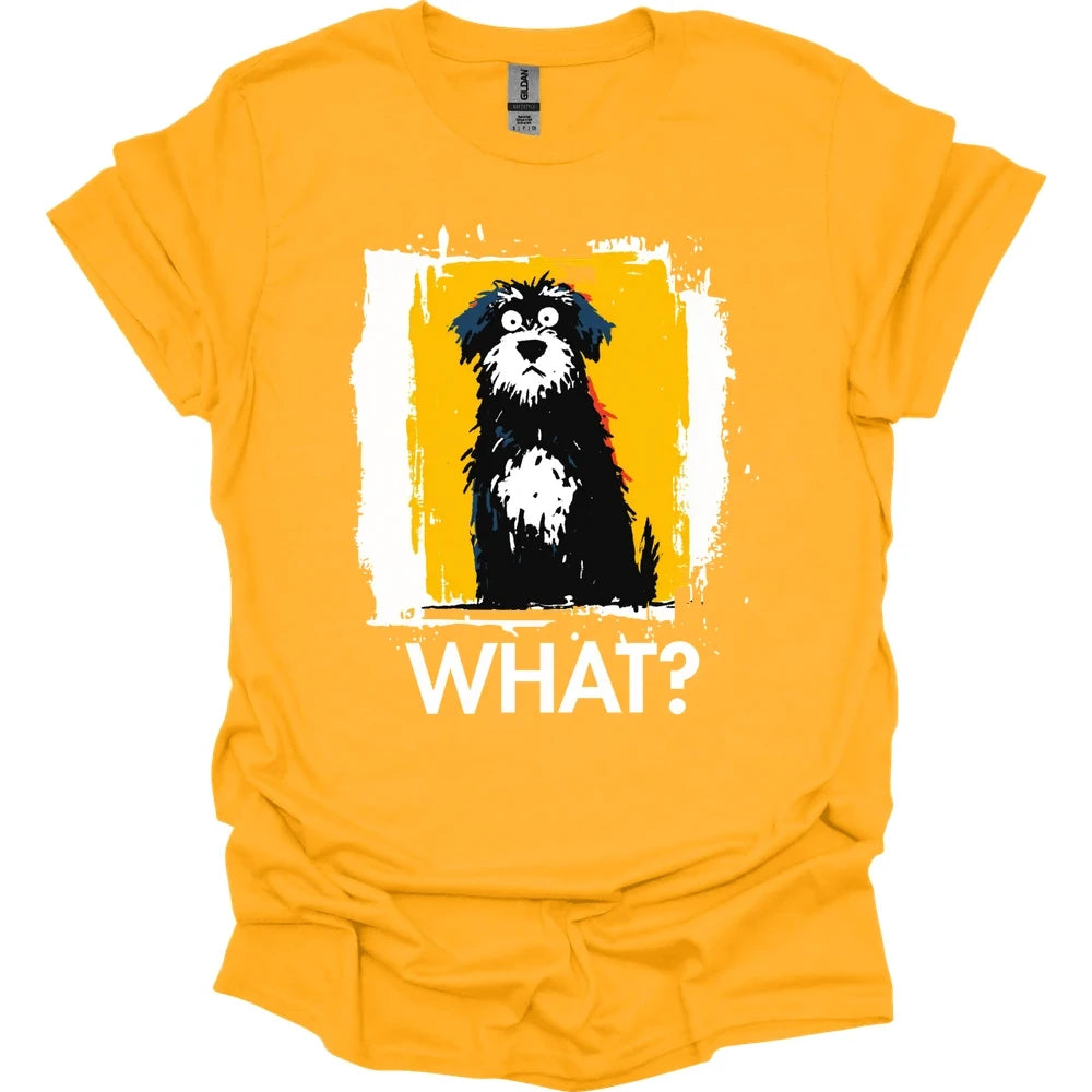 Portuguese Water Dog - What Dog T-Shirt - Gold