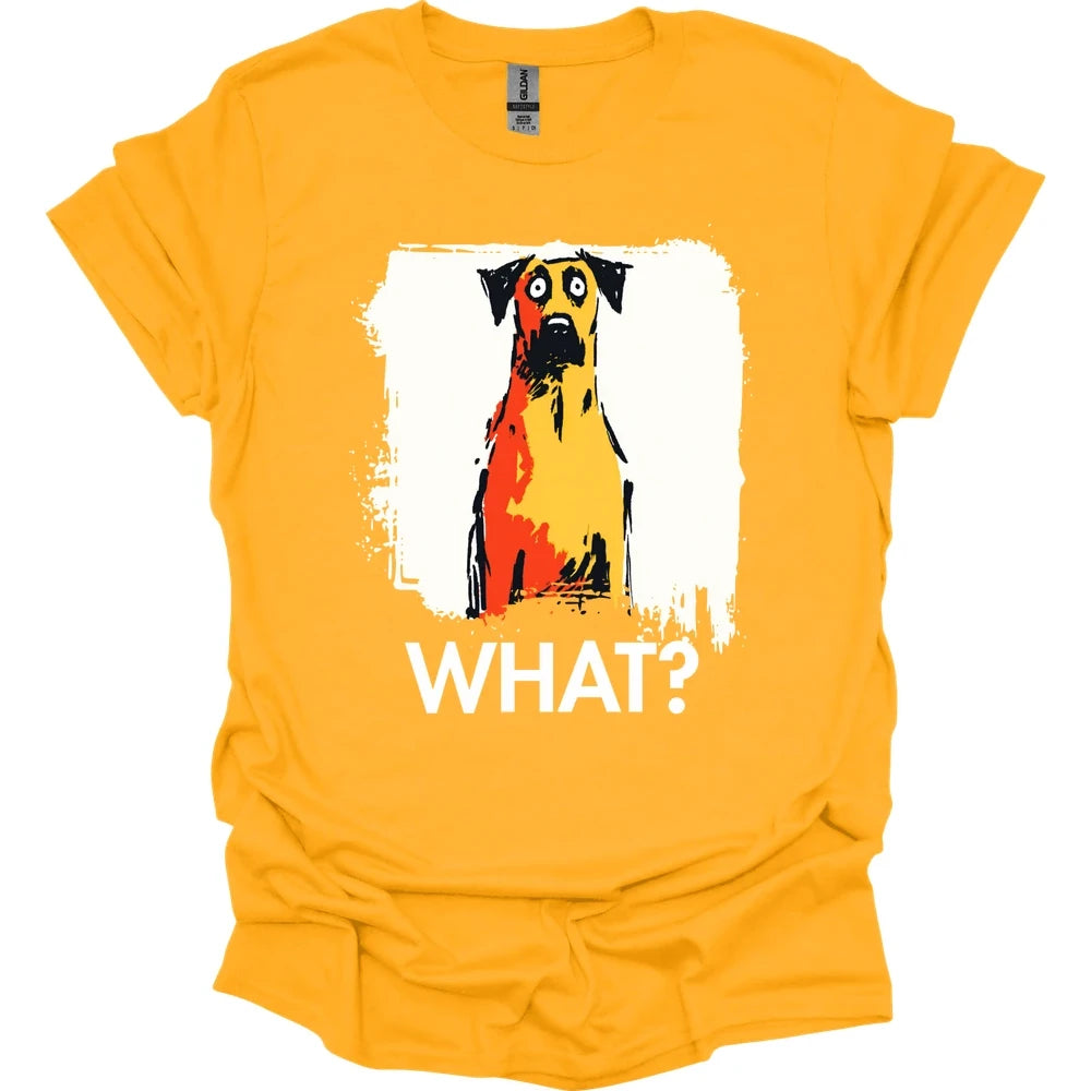 Rhodesian Ridgeback - What Dog T-Shirt - Gold