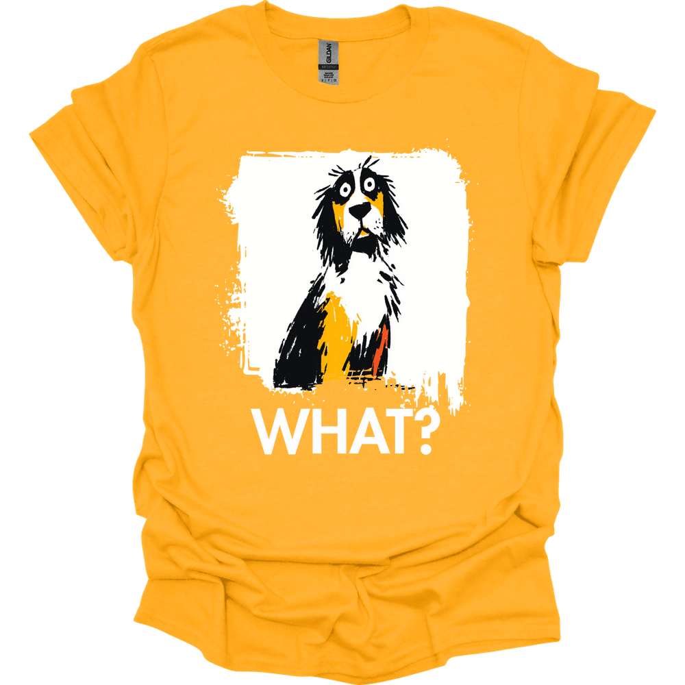English Setter - What Dog T-Shirt - Gold